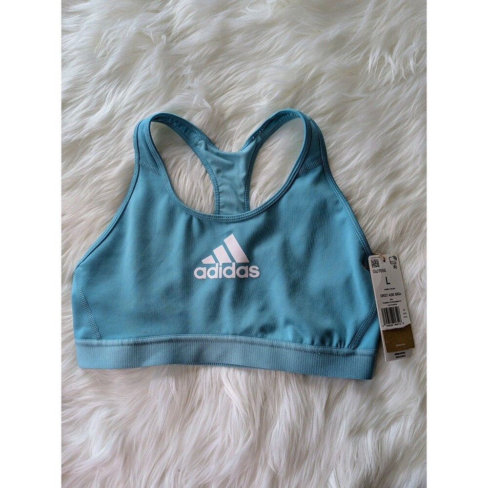 Adidas Sports Bra Womens Large Don't Rest Alphaskin DRST ASK Racerback